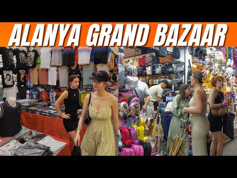 Видео: Гранд базар Аланьи! Старый базар Аланьи! Большой базар Аланьи! Рынок подделок в Аланье! Сборник 2025