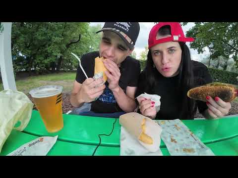 Видео: МУКБАНГ С ВАРЕЙ / РУЛЛЕ С КОЛБАСКОЙ / ХОТ - ДОГ / СЫРНЫЕ ПАЛОЧКИ / МОСКВА/ EATING Mukbang ASMR АСМР