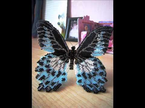 Видео: Бабочки из бисера! (Butterfly Bead!)