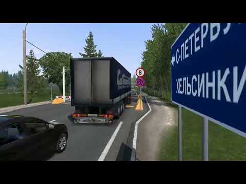 Видео: Euro Truck Simulator 2 v1.50►#293 КАЛИНИНГРАД - КОЛПИНО  500 КМ