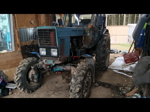 Видео: Ремонт оси качения МТЗ 52 82 