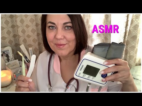 Видео: ASMR Ролевая ИГРА👩🏻⚕️СЕМЕЙНЫЙ ДОКТОР ПРОВЕРИТ ВАШЕ ЗДОРОВЬЕ, СЛУХ И ЗРЕНИЕ🔦