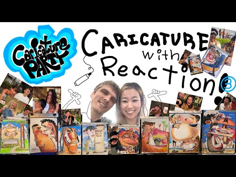 Видео: Карикатуры с реакцией от Caricature Party! Эп.3!