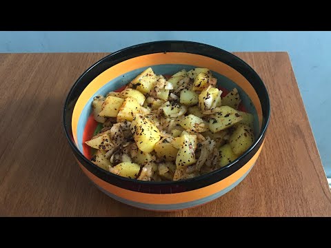 Видео: Կարտոֆիլով շատ պարզ և համեղ աղցան  Картофельный салат  Potato salad  Xohanoc.am