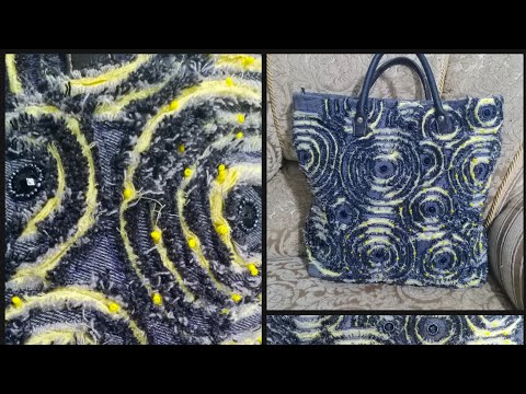 Видео: СИНЕЛЬ. ОБАЛДЕННАЯ СУМКА. 2часть.синель-круговая
