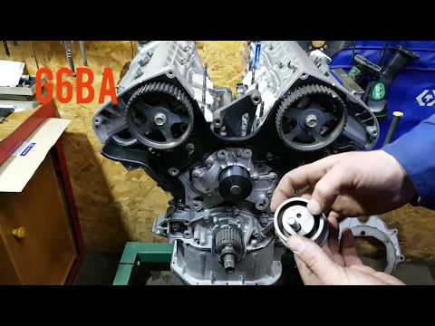 Видео: Hyundai G6BA установка ремня ГРМ