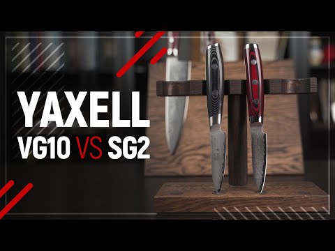 Видео: Yaxell Super Gou | Сталь SG2 | В чем отличие от VG10?