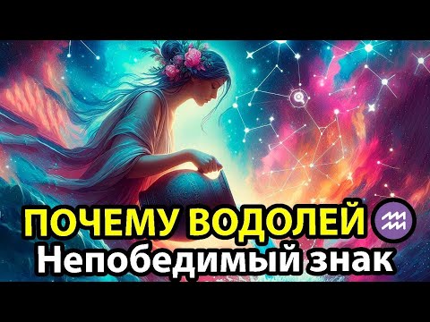 Видео: Почему ВОДОЛЕЙ ♒ НЕПОБЕДИМЫЙ знак зодиака