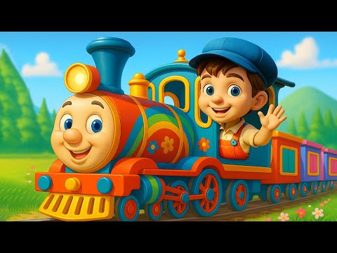 Видео: Пуф-Паф! Веселият влак 🚂 | Весели и забавни детски песни