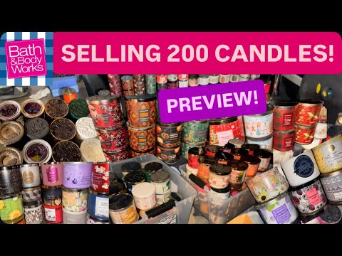 Видео: Продаю 200 свечей и больше. Предварительный просмотр того, что я отпускаю | Bath & Body Works