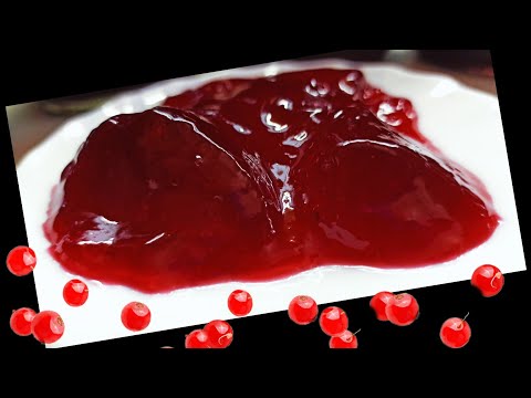 Видео: Отличный способ заготовки быстрого желе из красной смородины. Быстрый рецепт Gotovim s uverennostʹyu