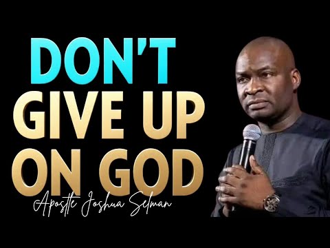 Видео: НЕ ОТКАЗЫВАЙТЕСЬ ОТ БОГА; ВАШЕ ВРЕМЯ ПРИШЛО - АПОСТОЛ ДЖОШУА СЕЛМАН