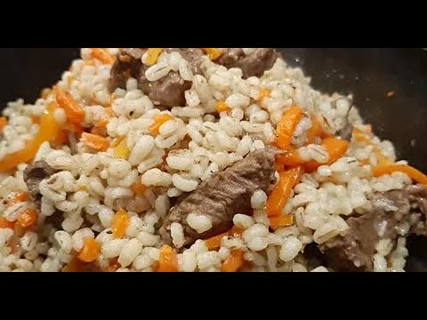 Видео: Жемчужная перловка -  обязательное блюдо на вашем столе! Вкусно сытно и полезно!