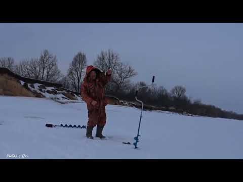 Видео: Зимняя рыбалка в Феврале на Оке! По Новым местам на Оке 2023!