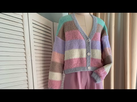 Видео: Влог рукодельный.Кроп-карди «Marshmallow” Магазин Олинда.Лоскутное одеяло.Декор из пряжи.