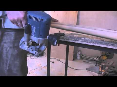 Видео: Изготовление перил. Самостоятельно изготавливаем перила. Первый по лестницам