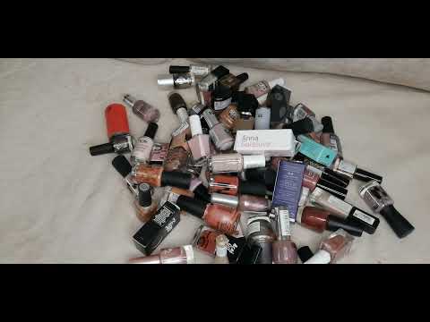Видео: Расхламление огромной коллекции лаков 💅 часть 2