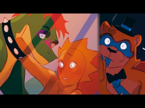 Видео: ФРЕДДИ СПАЛИЛ МОНТИ И САНДРОПА -  озвучка комиксов FNAF 9 : Security Breach | Лизалка