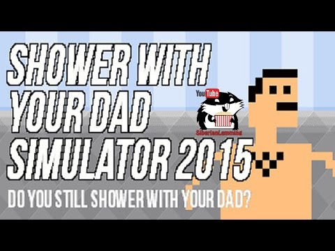 Видео: Shower With Your Dad Simulator 2015 "В душе 18+" с Сибирским Леммингом