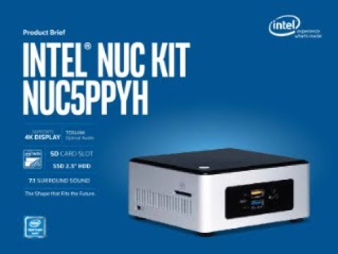 Видео: Intel NUC5PPYH - Разборка и чистка Мини Компьютера