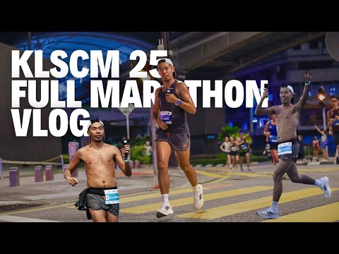 Видео: Видеоблог о марафоне KLSCM 2025 — день гонки, 3:23:04