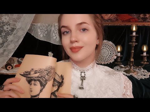 Видео: АСМР Снятие Мерок для Шляпы 19го века • ASMR Tailor is Measuring You. Victorian Era