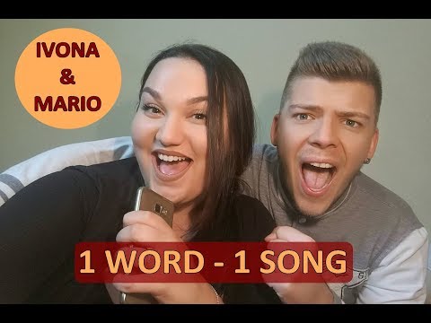 Видео: 1 WORD - 1 SONG CHALLENGE (1 збор - 1 песна) | Ivona & Mario