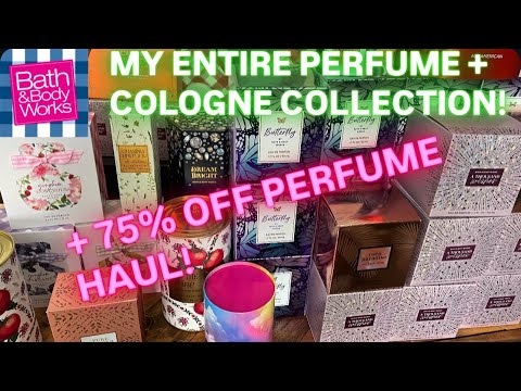 Видео: Скидка 75% на духи и одеколоны! ВСЯ моя коллекция духов Bath & Body Works 90+!
