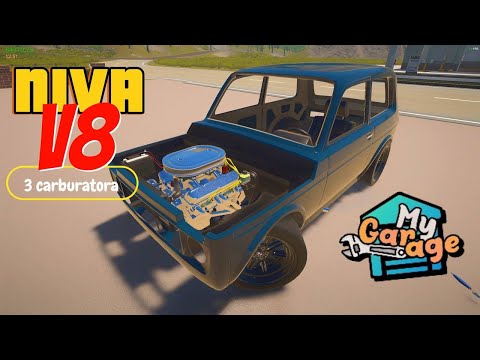 Видео: #7 MY GARAGE - V8 В НИВУ!/300КМ/Ч?!/СБОРКА ДВИГАТЕЛЯ