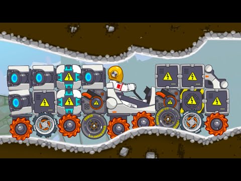Видео: Машина Луноход RoverCraft #6 Спутник Charon - Прохождение на Машинки Кида