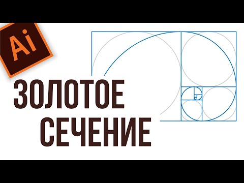Видео: ЗОЛОТОЕ СЕЧЕНИЕ В ADOBE ILLUSTRATOR. СТРОИМ ДЛЯ СОЗДАНИЯ САМЫХ КРУТЫХ ЛОГОТИПОВ