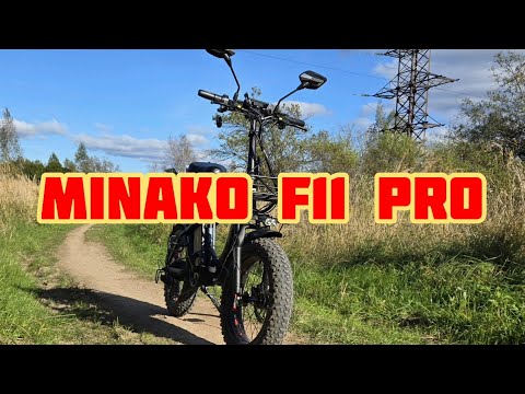 Видео: Быстрый обзор и первые впечатления, электровелосипед Minako F11 pro
