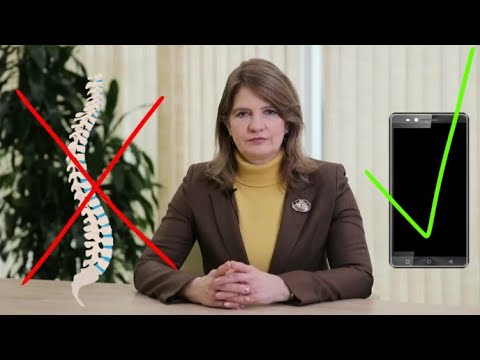 Видео: Касперская рассказывает о вреде позвоночника для смартфона \ rytp (ru)