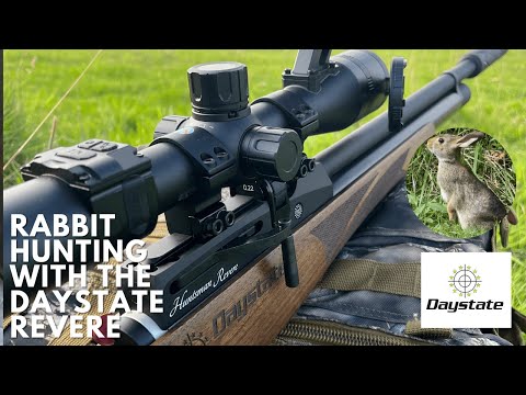 Видео: Охота на кроликов с пневматическим оружием FAC — Daystate Huntsman Revere калибра .22