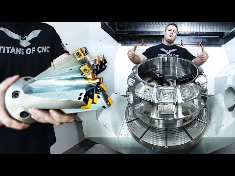 Видео: Перемещение ГИГАНТСКИХ инструментов в ОГРОМНУЮ деталь весом 1200 фунтов