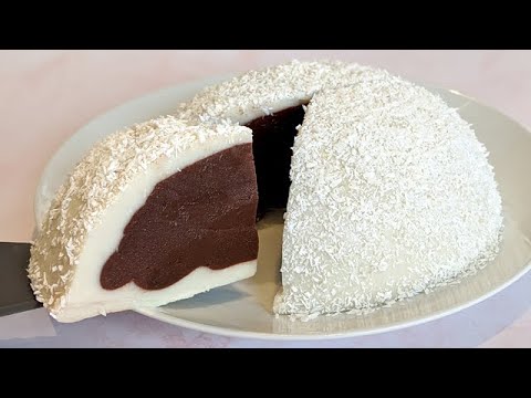 Видео: У вас есть молоко и шоколад? / Сделать этот чудесный десерт без духовки /Без муки / 4 ингредиента 👍🔝