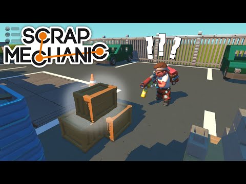 Видео: Prop Hunt в Scrap Mechanic