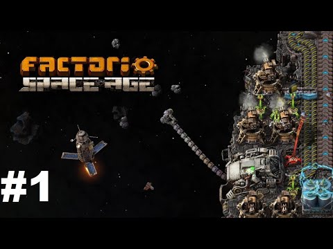 Видео: Factorio Space Age #01 - Начало, первые изменения! (Прохождение)