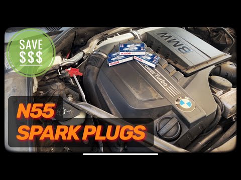 Видео: Как заменить свечи зажигания BMW N55 F10, F01, F02 535i 2010 - 2016