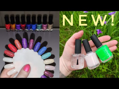 Видео: Masura "Русские сказки" 🪗🧸 и линейка обычных лаков MASU MASU/цветные светоотражающие лаки для ногтей