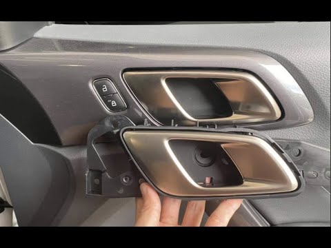 Видео: Как снять и заменить внутреннюю ручку двери Ford Ranger PX 2012-2018 Wildtrack Everest