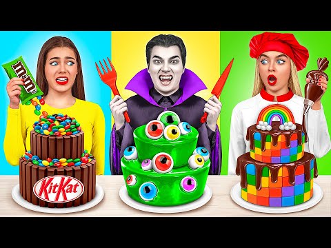 Видео: Кулинарный Челлендж: Я против Вампира от TeenDO Challenge