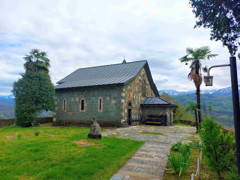 Видео: Озургети, Грузия. Монастырский комплекс Шемокмеди | Каталог Madloba