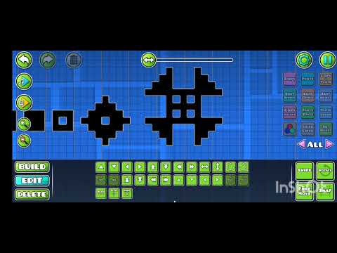 Видео: Как пользоваться блоком вставления - блоком построек в Geometry dash.|youtoube|Diamondthorn.