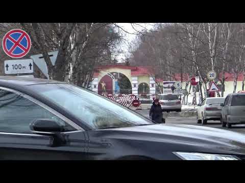 Видео: Уссурийск, улица Ленинградская, февраль 2021 г.