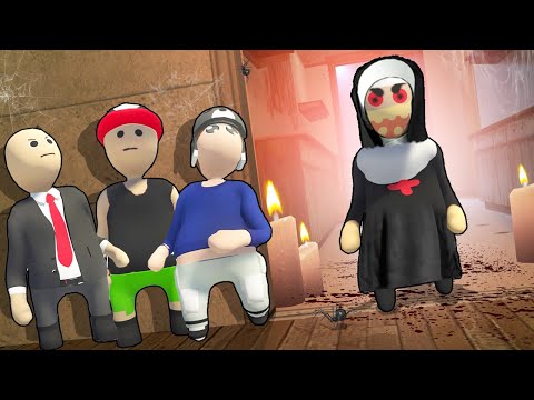 Видео: МОНАХИНЯ ИЩЕТ НАС! УКРЫЛИСЬ В СТРАШНОЙ НЫЧКЕ! УГАРНЫЕ ПЛАСТИЛИНОВЫЕ ПРЯТКИ В HUMAN FALL FLAT