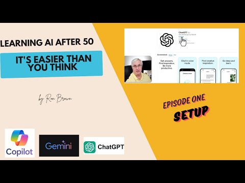 Видео: Изучение ИИ после 50: это проще, чем вы думаете — «Эпизод 1. Подготовка»