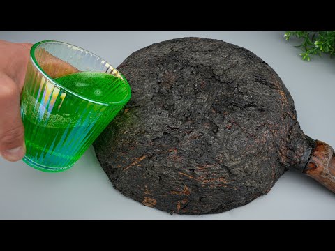 Видео: Сделайте это, и ваша старая сковорода будет как новая! Удивительный💥😱