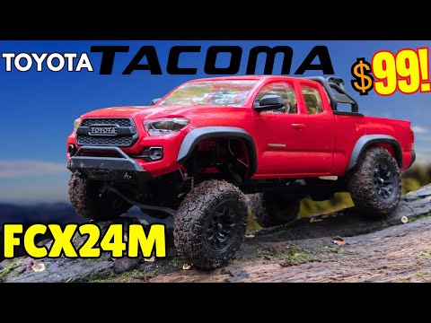 Видео: НОВЫЙ FCX24M Toyota Tacoma от FMS! — Всего 99 долларов! — Обзор и запуск