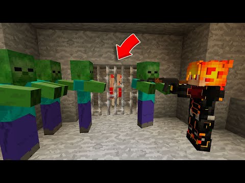 Видео: ЗОМБИ ПОХИТИЛИ МАШКУ И ПОСАДИЛИ В ТЮРЬМУ В МАЙНКРАФТ ! Алексбой Minecraft